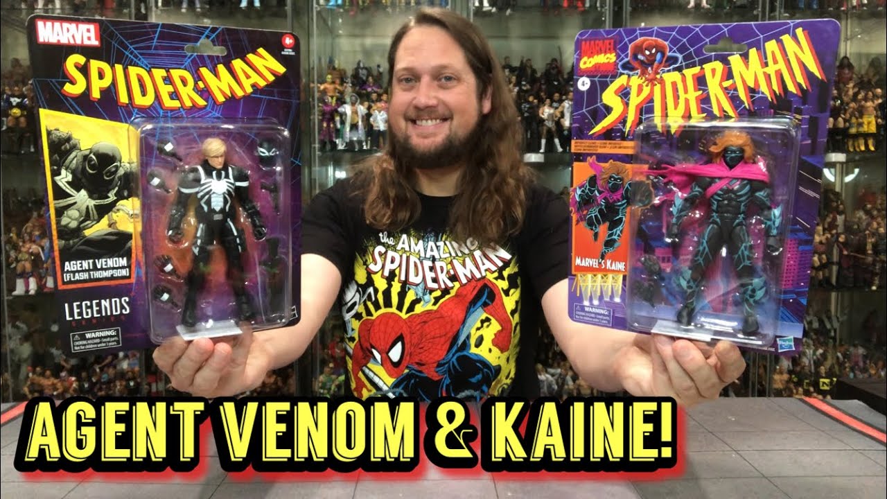 Agent Venom & Kaine Marvel Legends Unboxing & Review!
