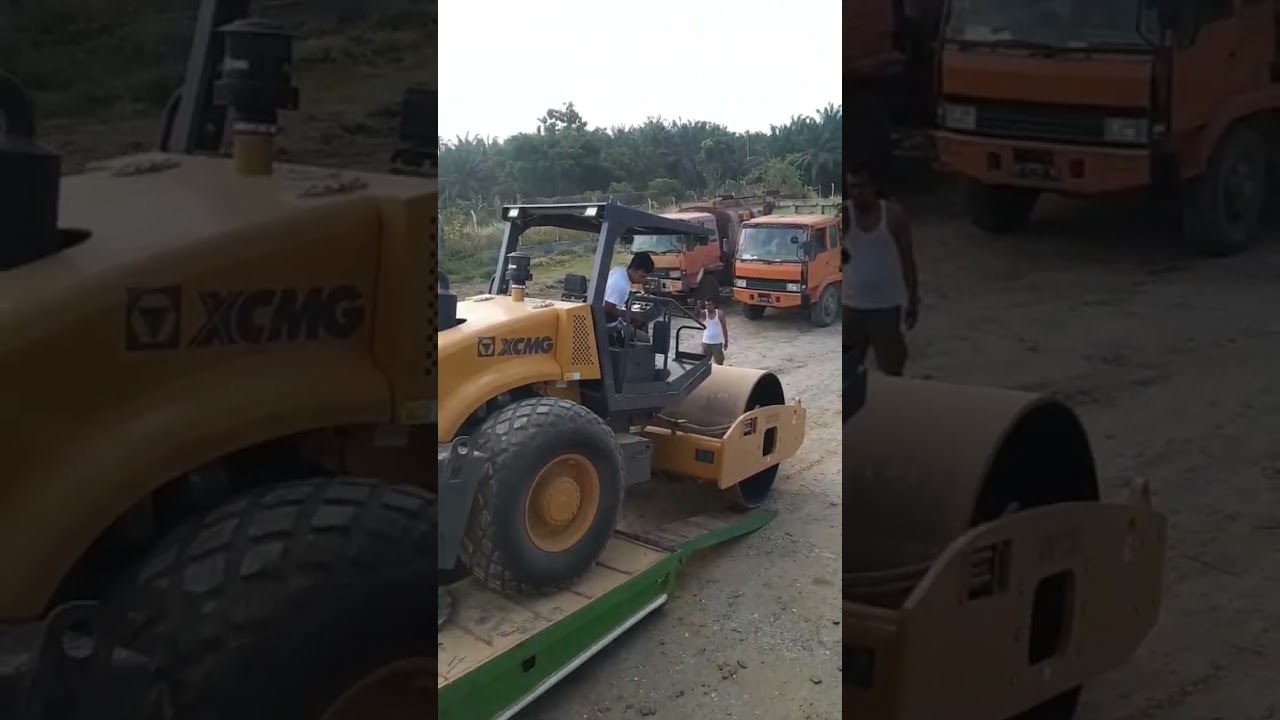 proses penurunan alat berat #jangkauanluas #semuaorang #opratormuda #comvektor #