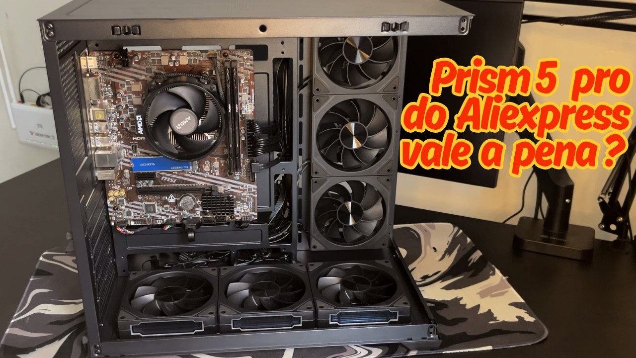 Comprei as fans Prism 5 pro do Aliexpress e me arrependi?