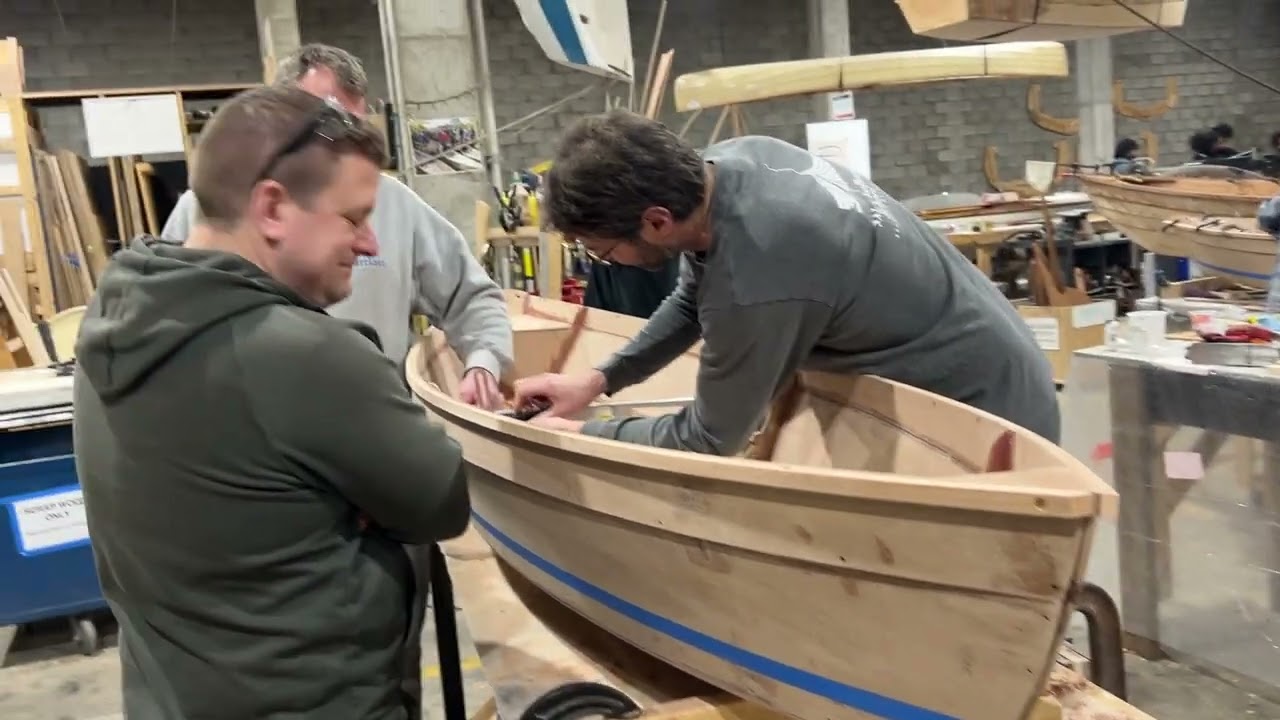 Boat Building 101 Workshop from April 2024