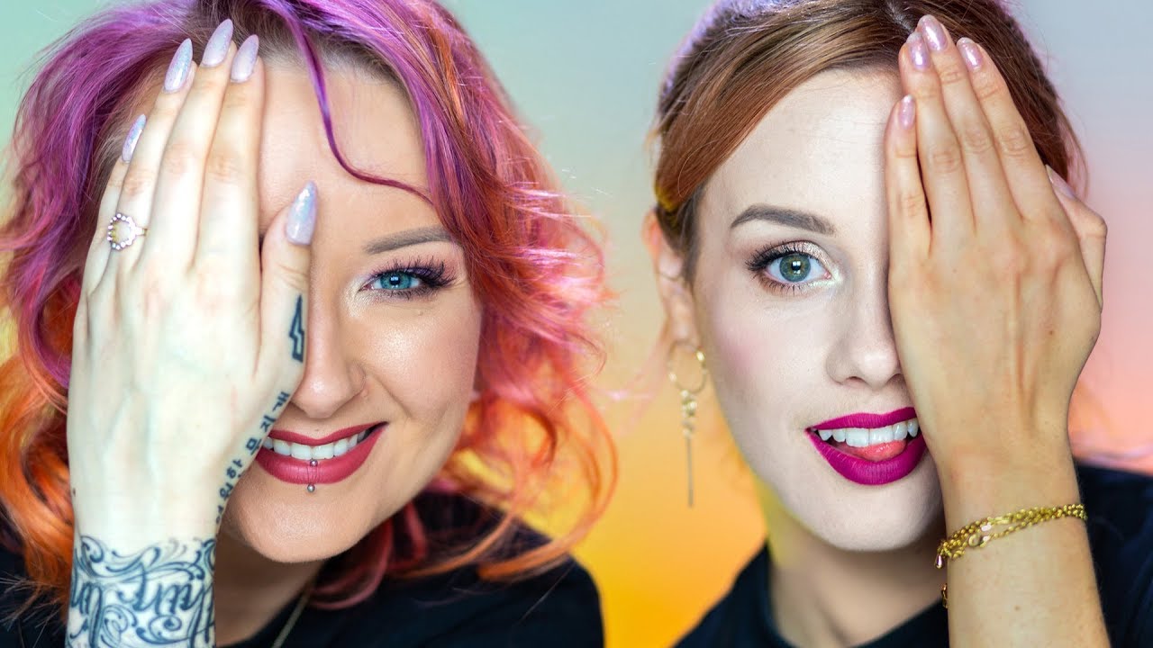 TEST: NAJCIEMNIEJSZY i NAJJAŚNIEJSZY podkład z drogerii - czyli OPALONA Ewa i BLADY Lis