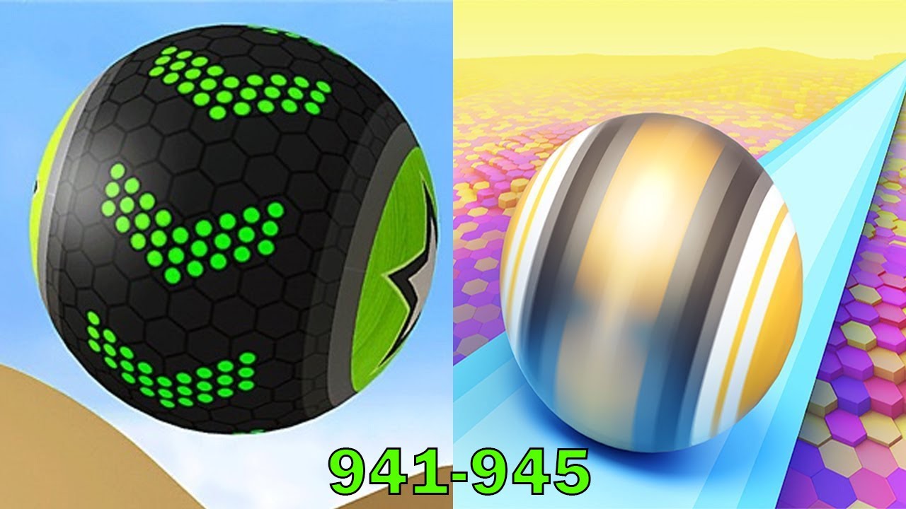 Going Balls VS Action Balls - SpeedRun Gameplay Level 941-945