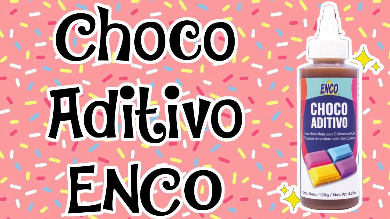 como usar aditivo enco para pintar chocolate con colorantes en gel - pinta sin colorante liposoluble