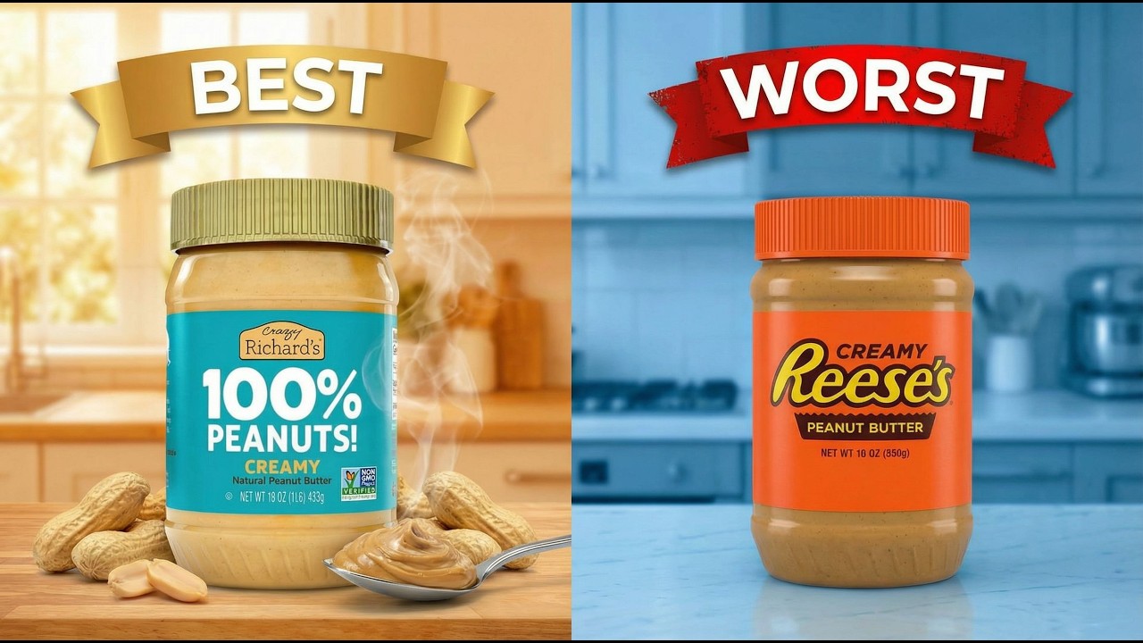 AVOID These 5 US Peanut Butter Brands at All Costs! (3 That Are Absolutely Delicious)