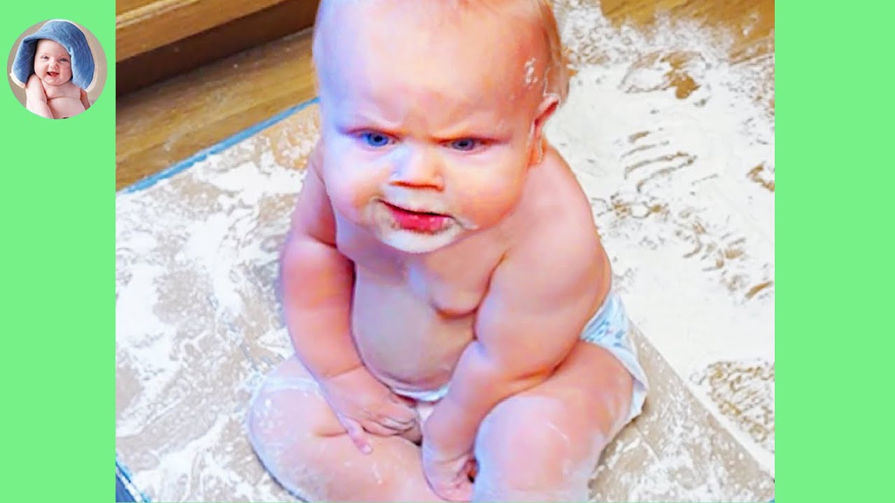 Naughty Baby Trouble Maker - Смешное видео с младенцами