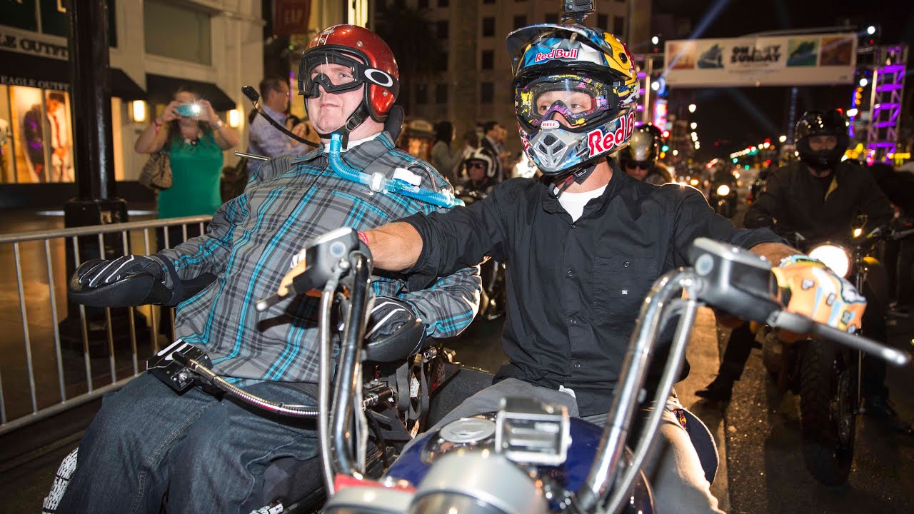 Chris Ackerman's First Motorcycle Ride in 12 Years w/ Robbie Maddison