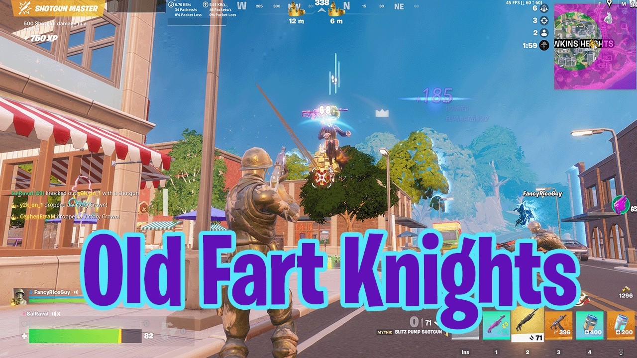 Post LEGO Millennium Falcon FORTNITE!  | @OldFartGaming2023 @TheBullseyeBuddies
