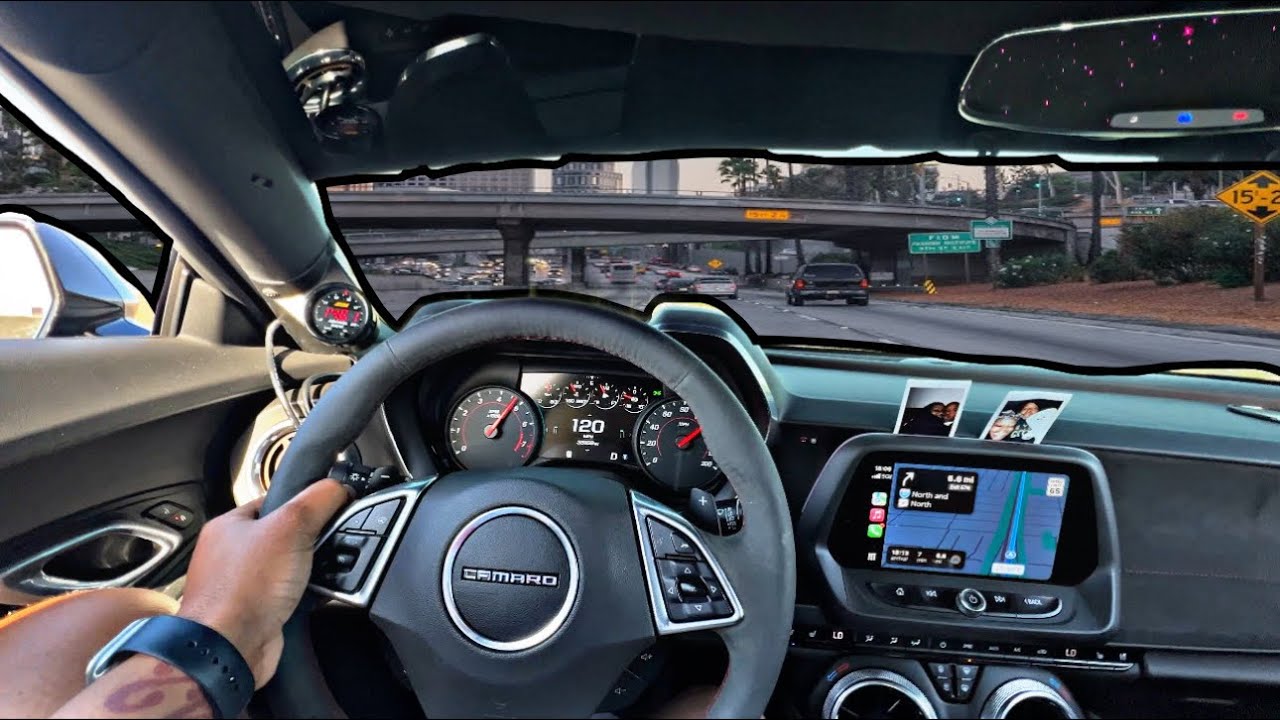 CUTTING UP DOWNTOWN SAN ANTONIO IN A 800HP ZL1 CAMARO