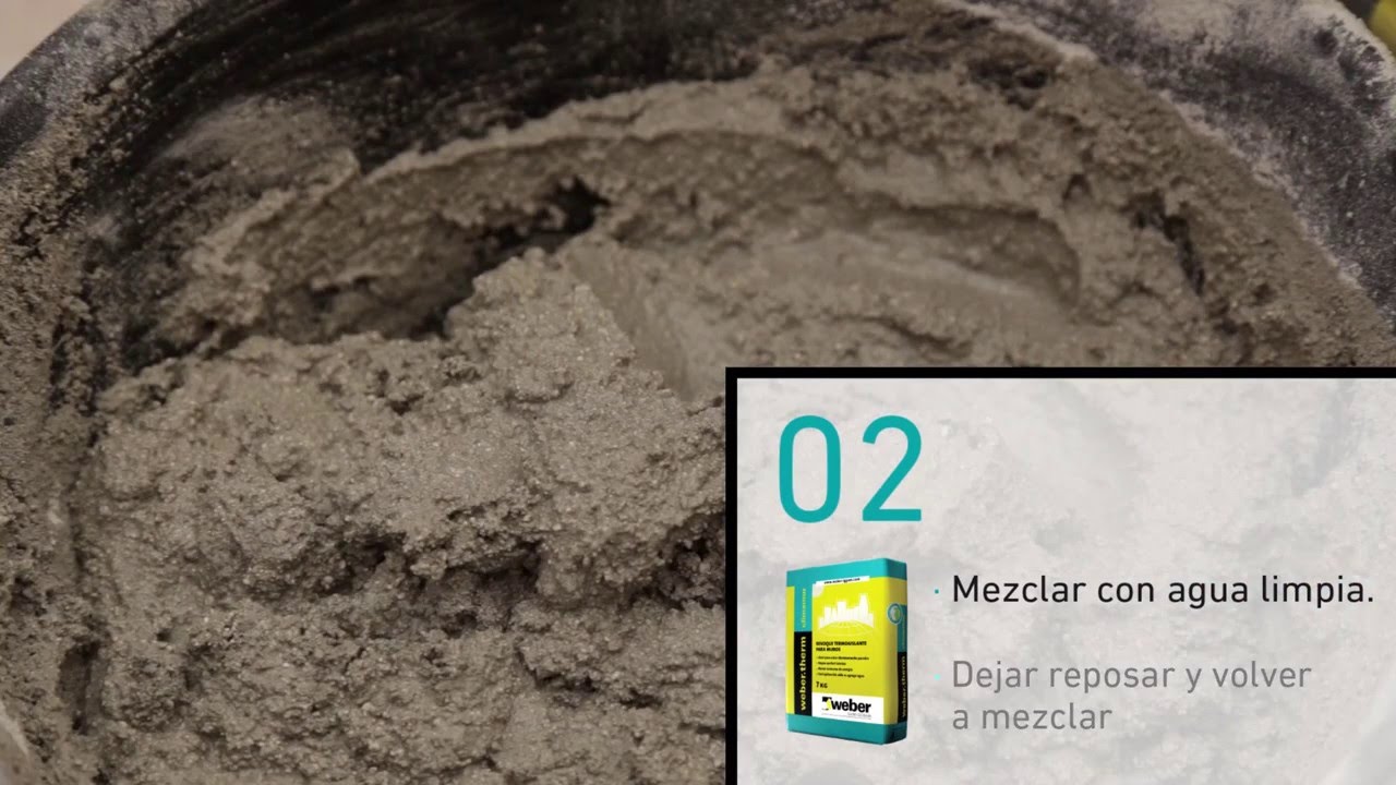 Paso a Paso Weber |  webertherm climamur
