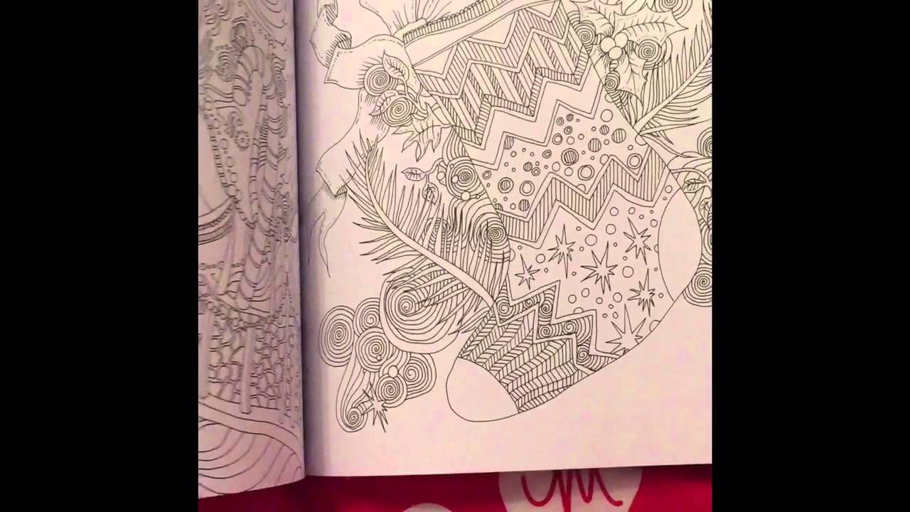 The magical Christmas colouring book