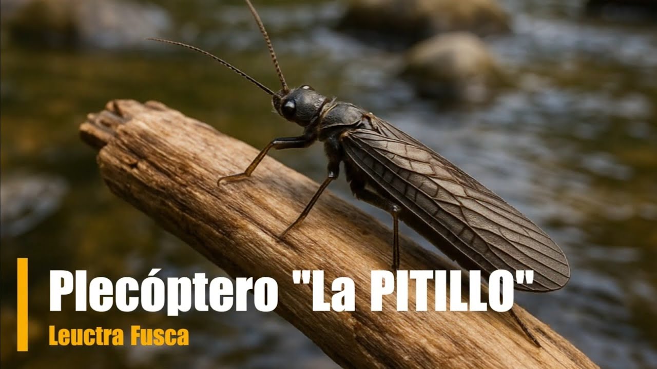 🎣 Montaje “La PITILLO” Leuctra Fusca