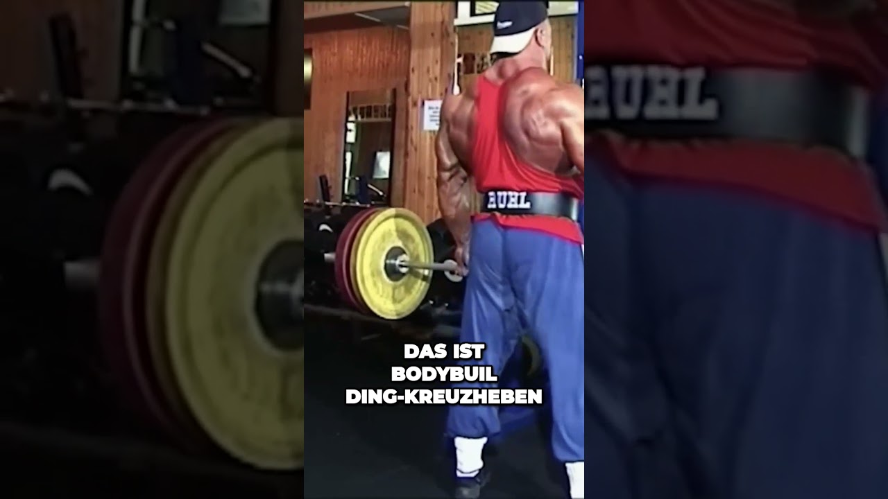 Die geilste Hose im Bodybuilding #bodybuilding #fitness #markusr&uuml;hl #shorts #kreuzheben #sport