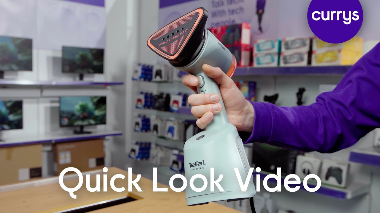 TEFAL AeroSteam DT9814 Clothes Steamer - Sage Green - Quick Look