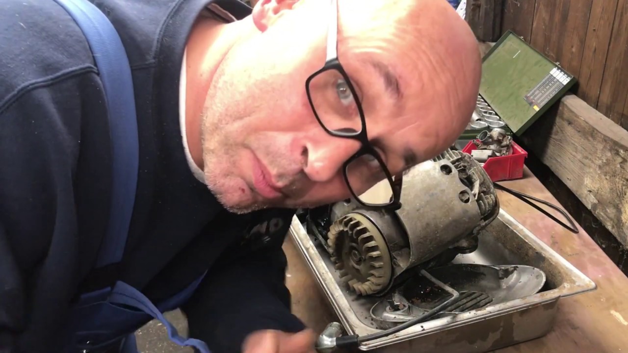 Motor M53 Simson Schwalbe KR51/1, Umbau auf ZT 75N Stage 2, Motor spalten und zerlegen, Teil 1