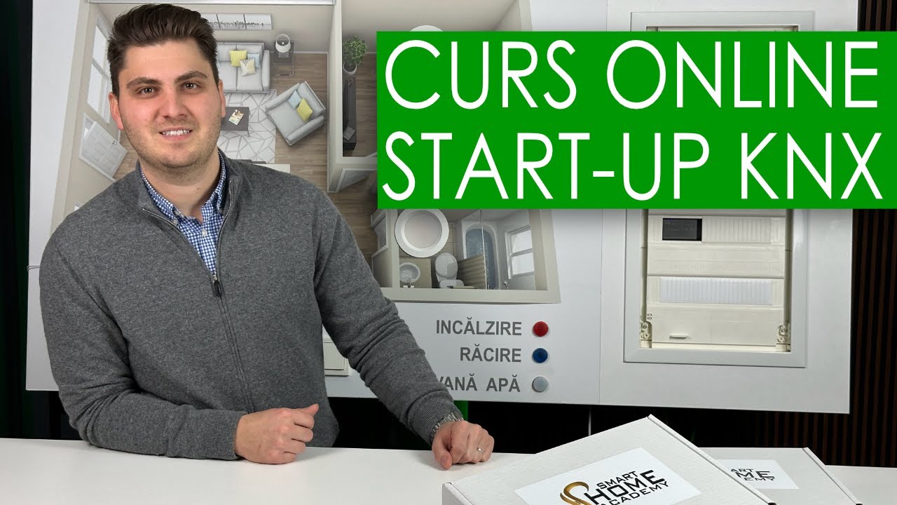 Lansare Curs Online - Start-Up KNX