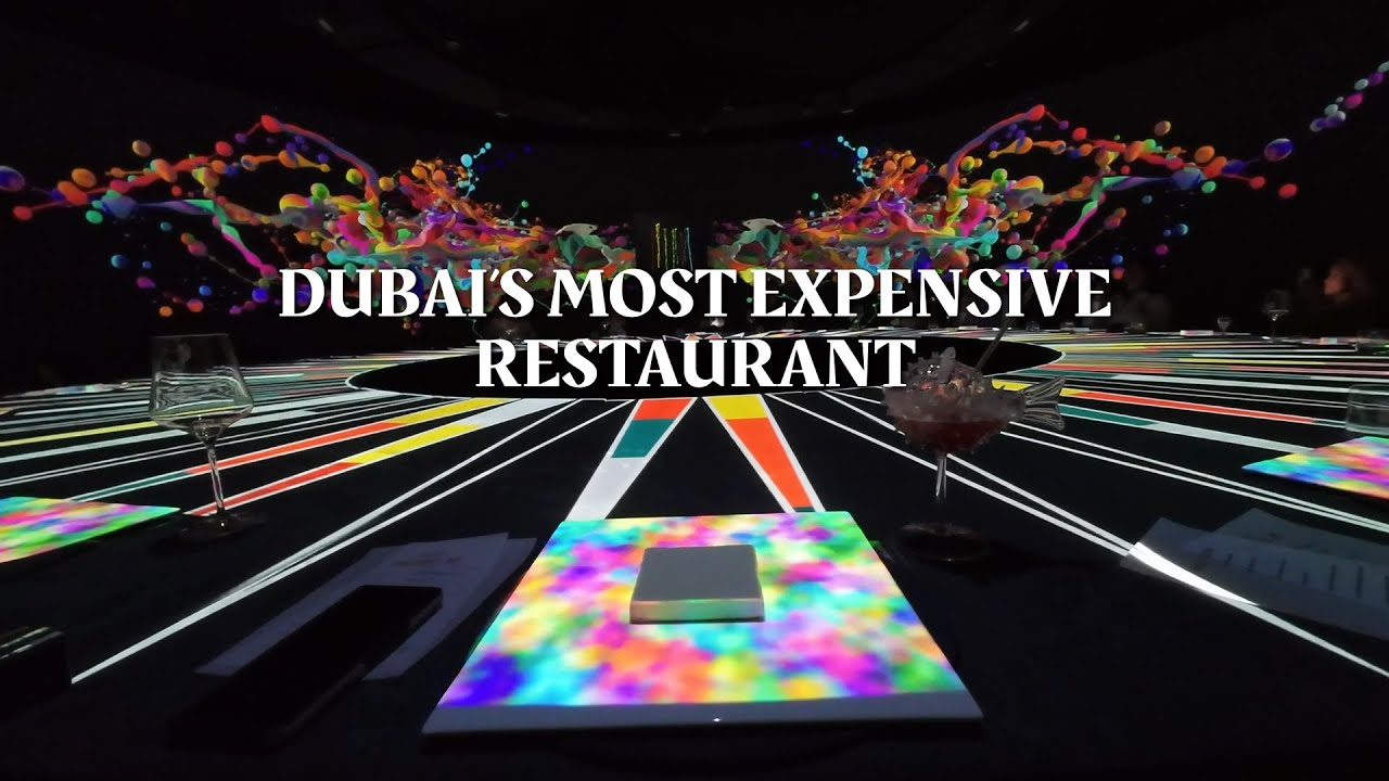 Most expensive unique restaurant | full dining experience at Krasota Dubai