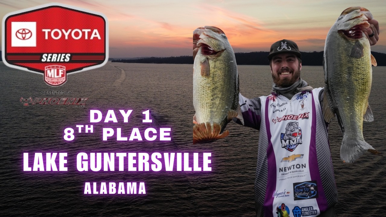 22.11Lbs Day One Toyota series on Lake Guntersville!!