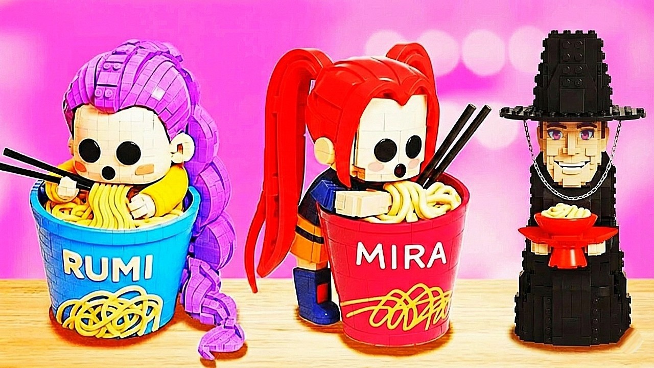 NEW Fun LEGO KPop Demon Hunters! *DIY Huntrix Gadgets & Cool Paper Crafts*