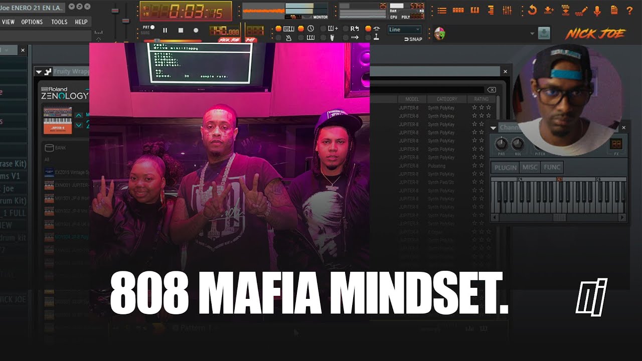 I Made Better Melodies When I Stopped Overthinking (808 Mafia Mindset)