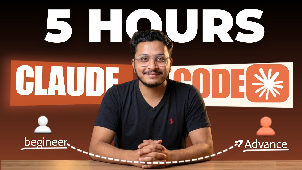 Claude Code Complete Course in Hindi 2026 (40+ Concepts)