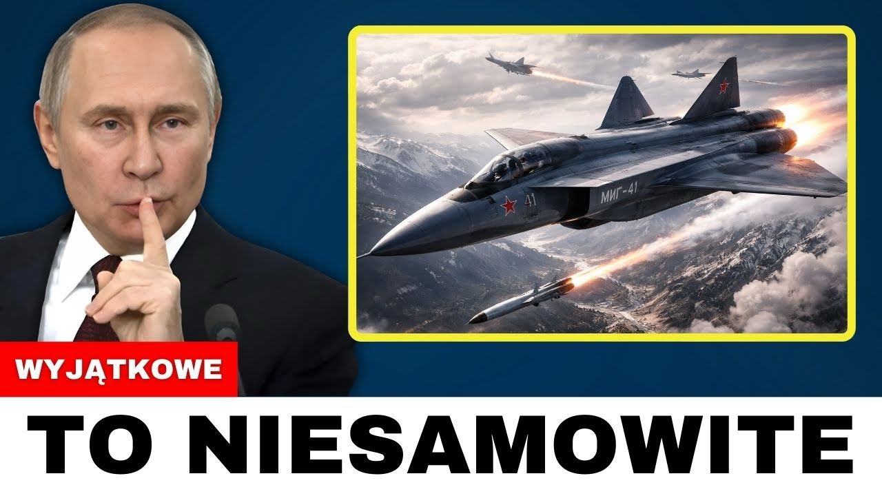 Oto dlaczego rosyjski hipersoniczny MiG-41 już niepokoi Zachód