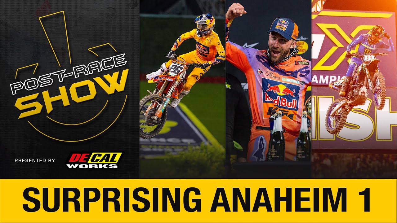 Anaheim 1 reaction: Prado's statement, Tomac's dominance... | Post-Race Show