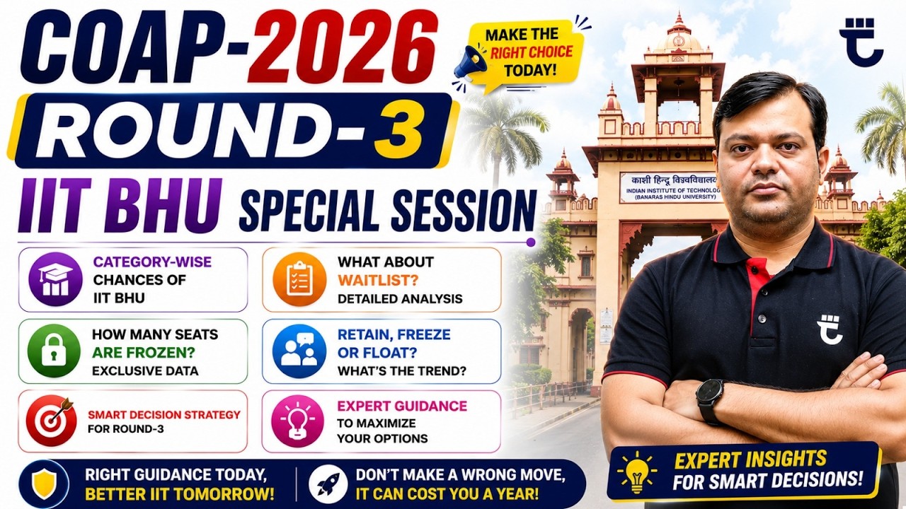 COAP-2026 Round-3 | IIT BHU Special Session | #FMIH | By Shailendra Kumar Sir