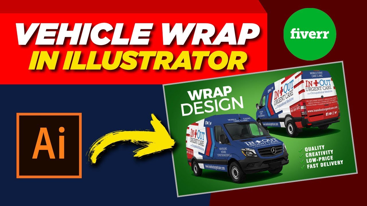 How to Design vehicle wrap in adobe illustrator
