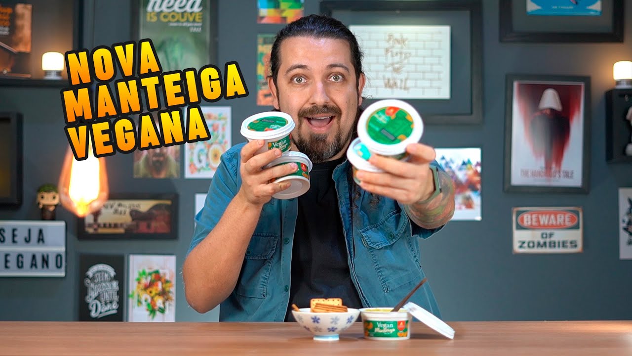 Nova manteiga vegana custa metade das outras!