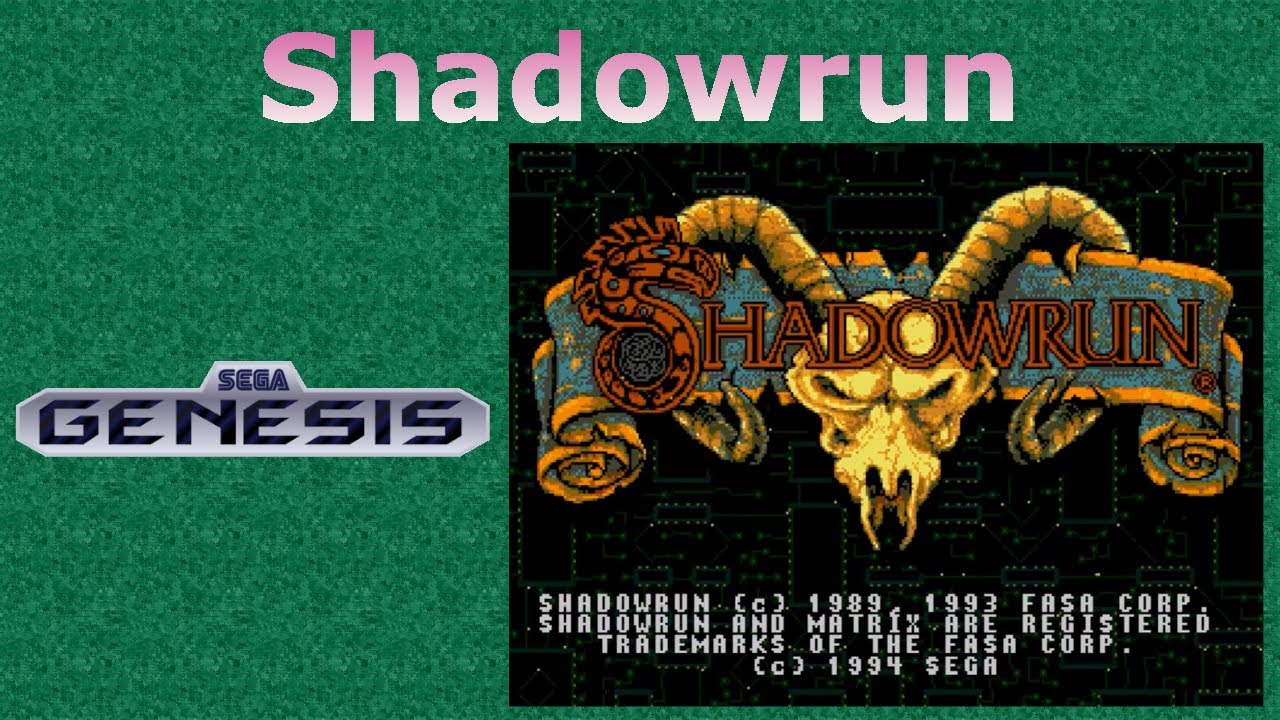 Проходження Shadowrun (SEGA, U) | Оригінальна Genesis | Граю вперше | Ч.4