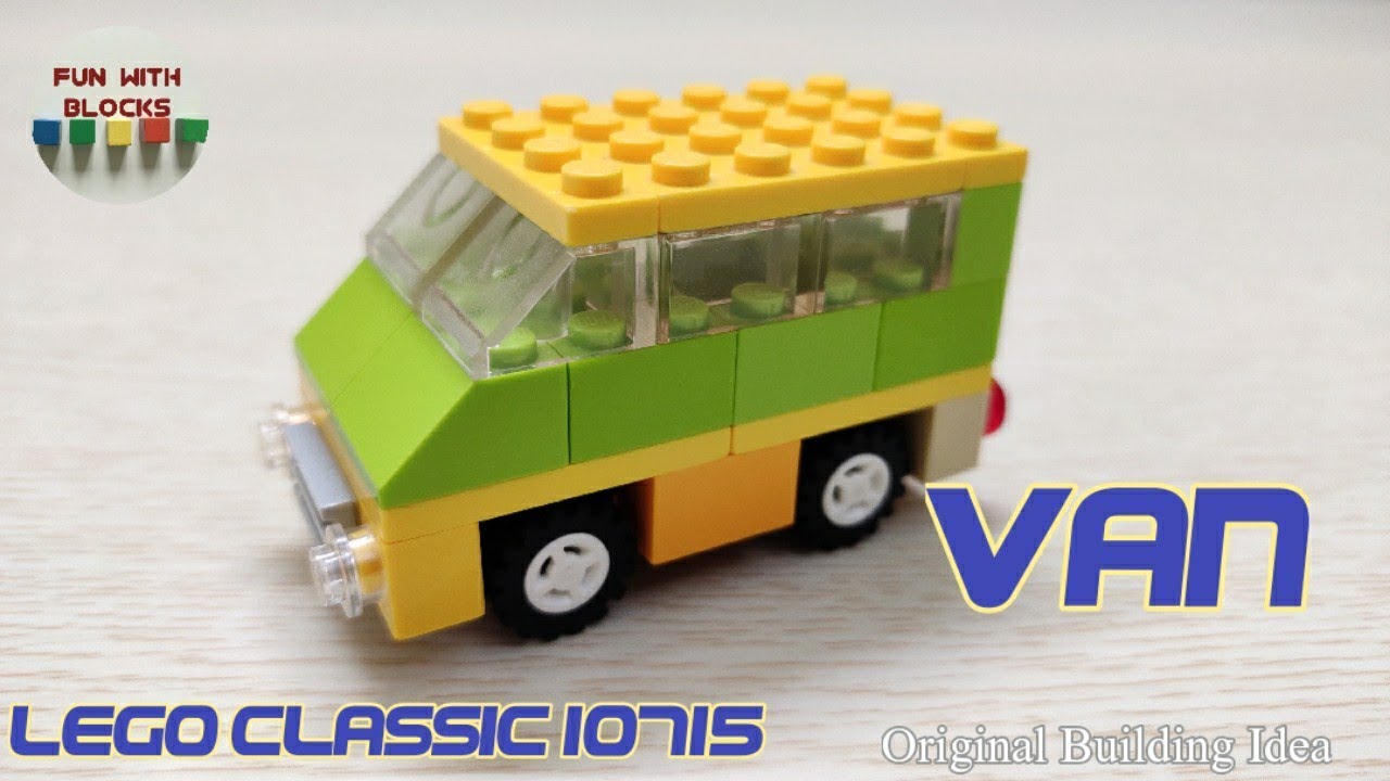 Lego classic 10715 Van Building Instructions