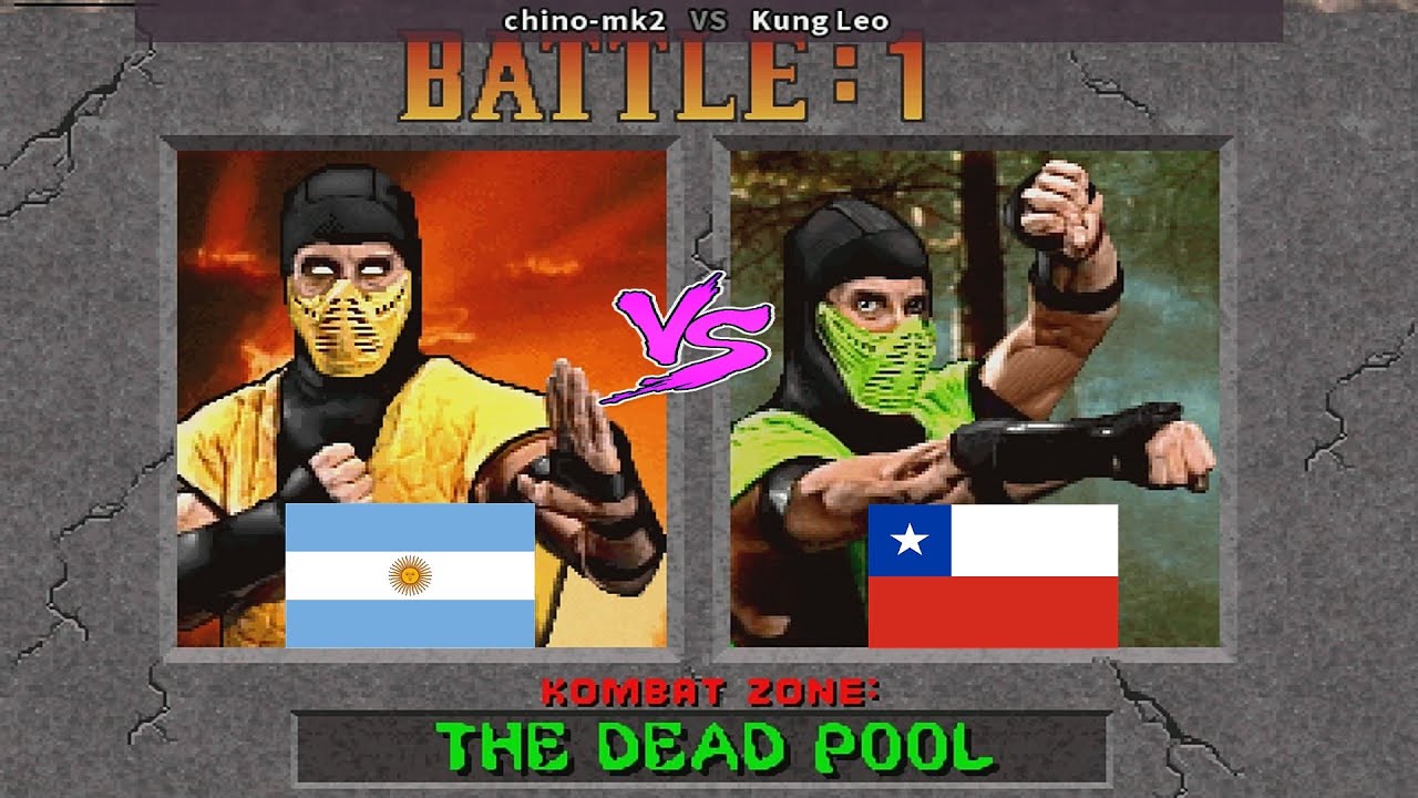 Mortal Kombat 2 - chino-mk2 vs Kung Leo