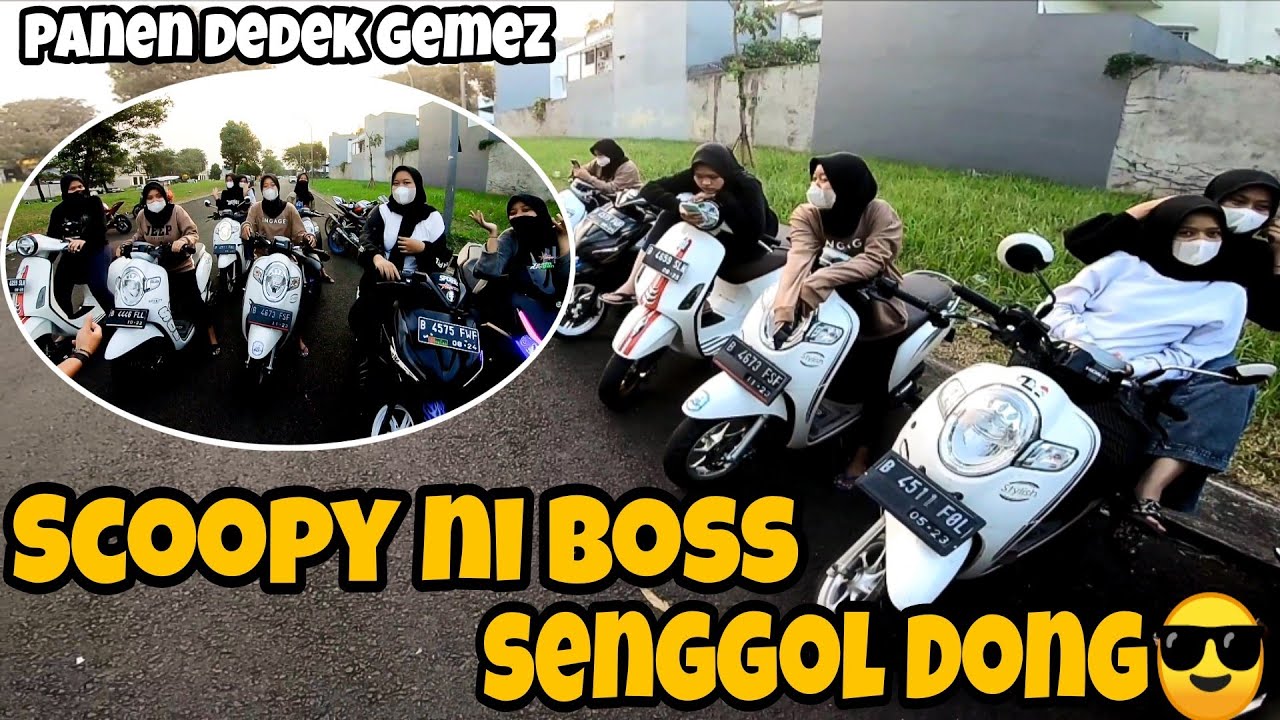 CEWEK SCOOPY EMANG GAK ADA OBAT