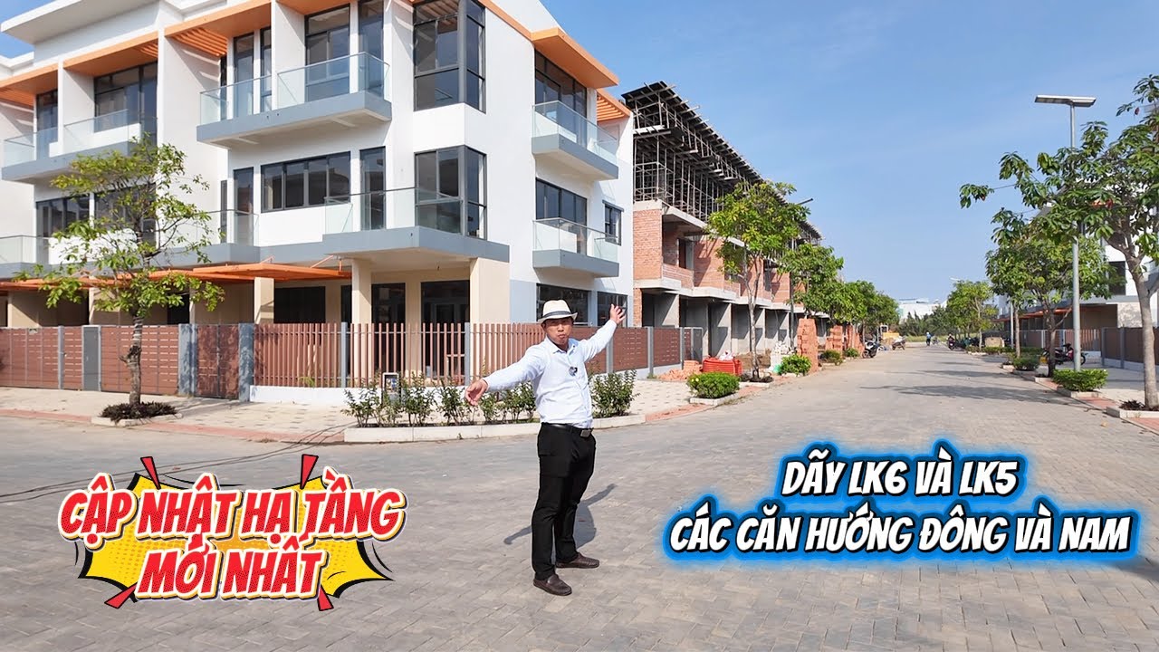 Thực tế trải nghiệm dãy LK6 & LK5 Nhà Phố Elite Life | Hướng Đông – Nam rất đẹp! #nhaphoelitelife