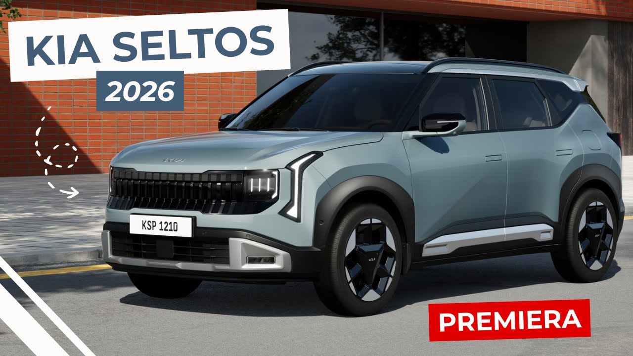 NOWA KIA SELTOS 2026 – Design, wnętrze, napęd, technologia, ceny | Nowy model w końcu w EUROPIE!