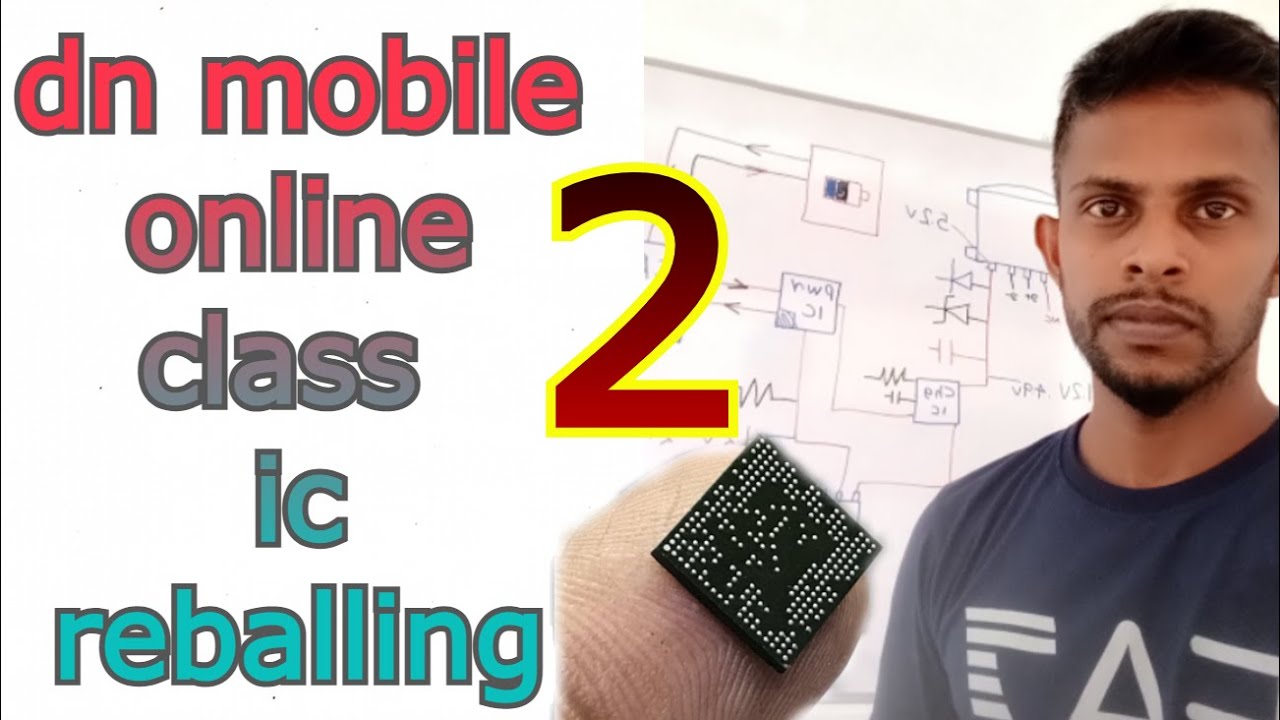 dn mobile online class ic reballing part 2