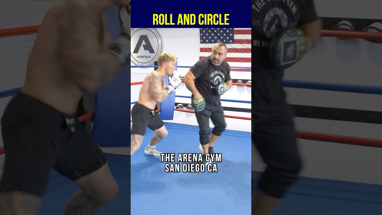 ROLL & CIRCLE Boxing Defense! #boxing #training #defense #boxeo