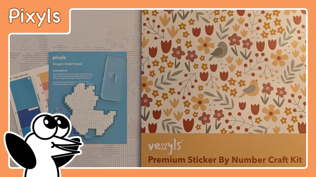 Meine erste Pixyls Bestellung - Sticker by Numbers