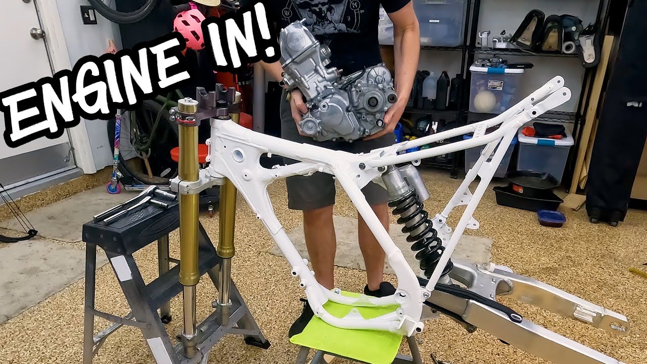 Crf150R Supermoto Build: Engine, Airbox, and Bar Install