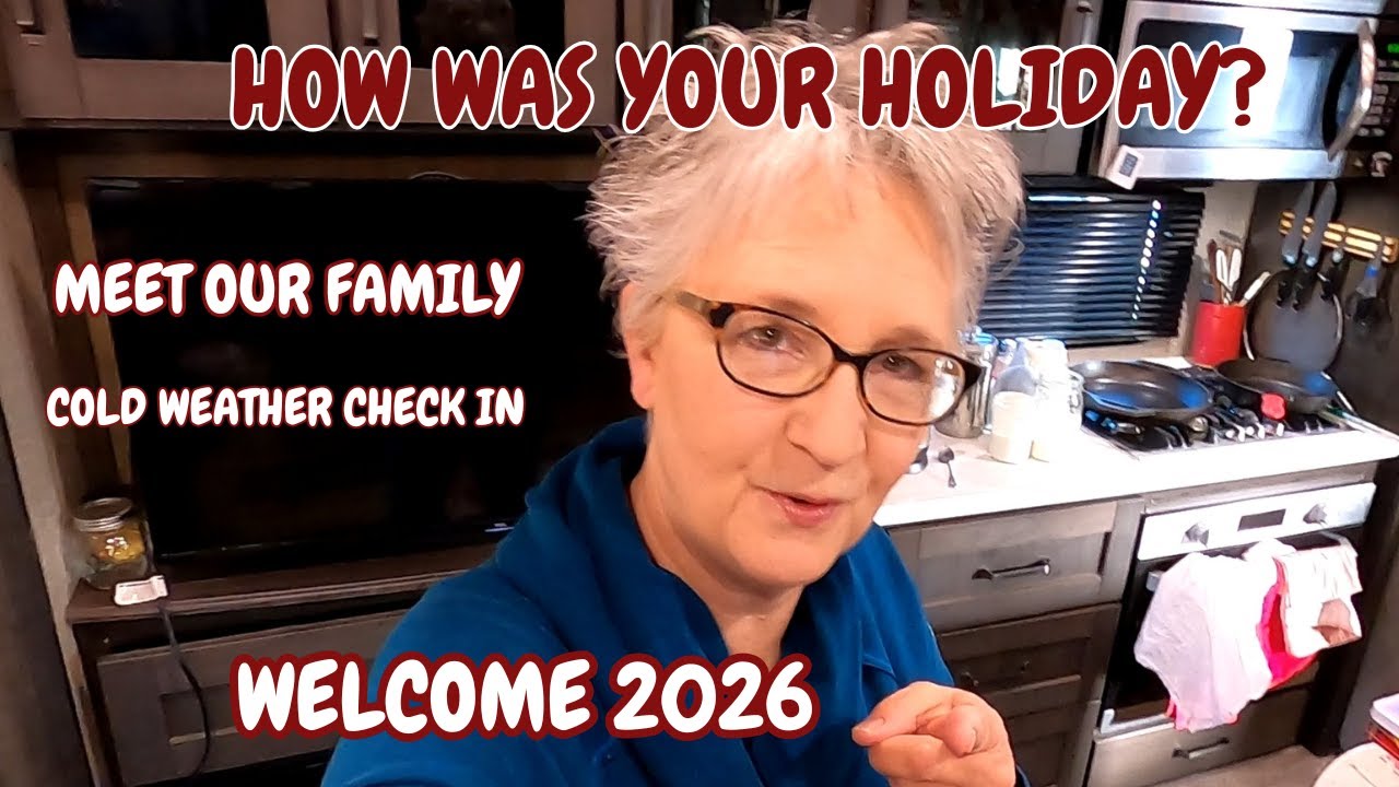 Full-Time RV Life in Winter | Christmas Family Visit & Weather  Challenges, #fulltimerv ,