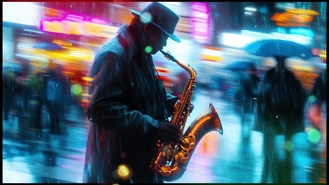 Chill Saxophone Music 🎷 Late Night City Jazz
