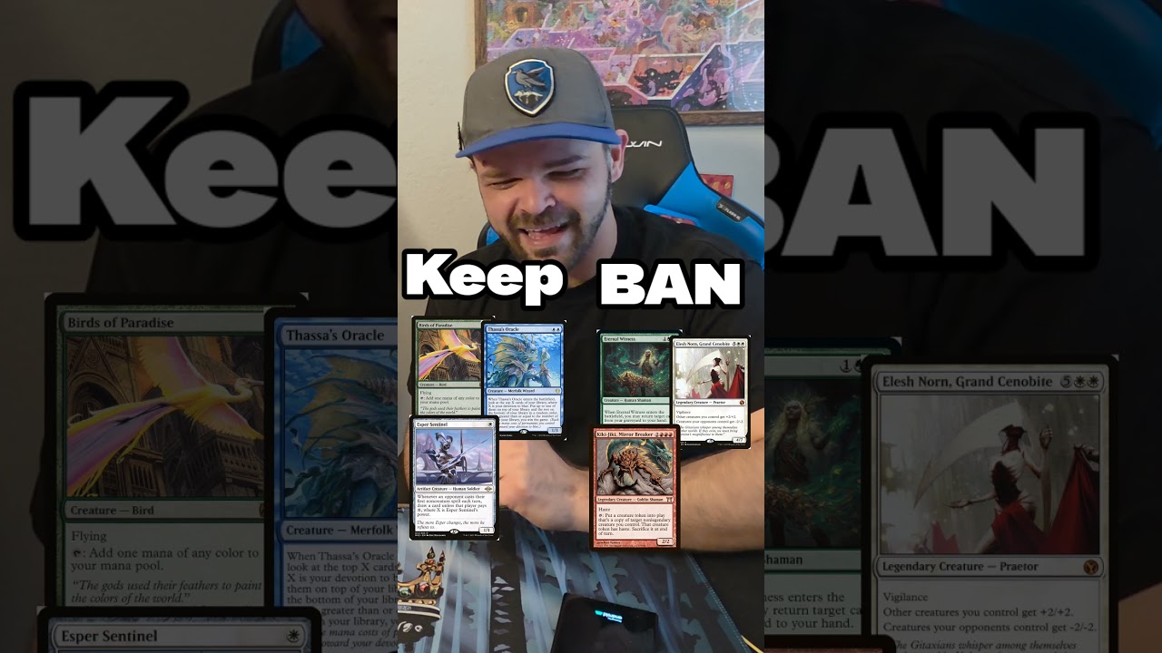 сохранить 5, запретить 5 магических карт #magicthegathering #mtgcommander #mtgcommunity #kingluke...