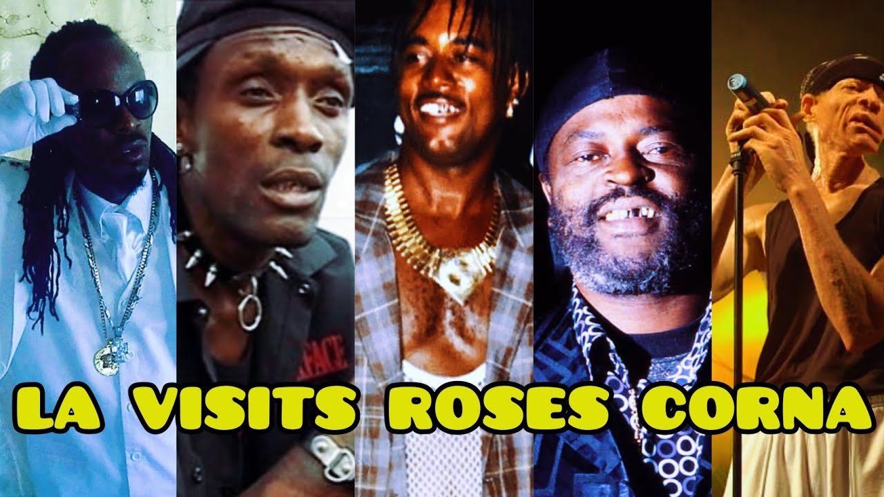 la lewis Visit Arnett Gardens Showing Roses Corna w/ Bogle, Willie Haggart, Sugar Minott & Yellowman
