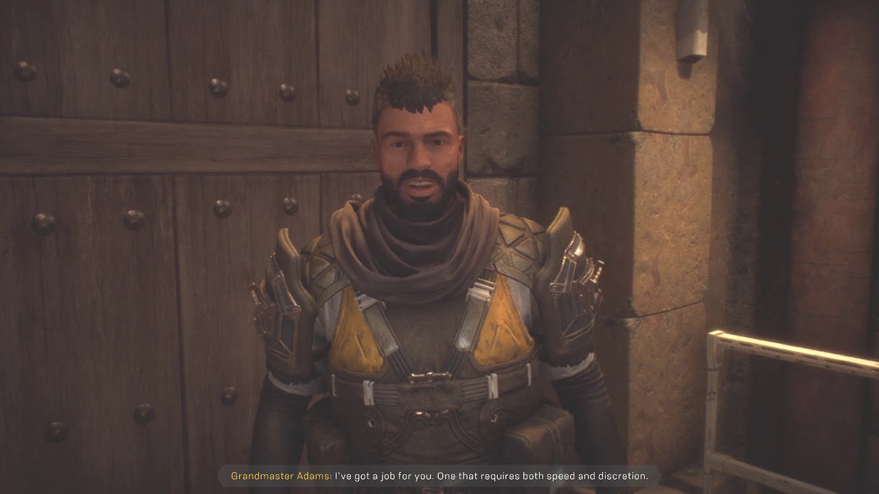 Anthem Cataclysm Talk to Grandmaster Adam at Prison