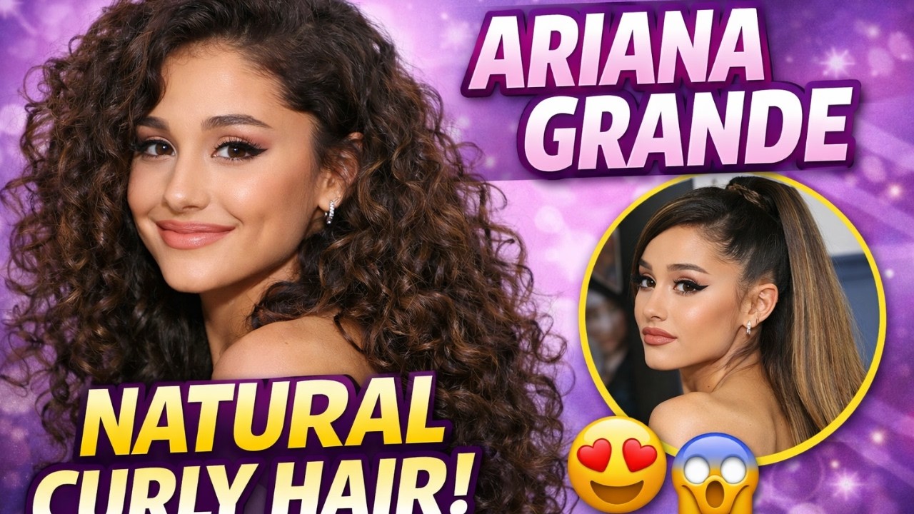 Ariana Grande Reveals Her Natural Curly Hair and Fans Can’t Get Enough