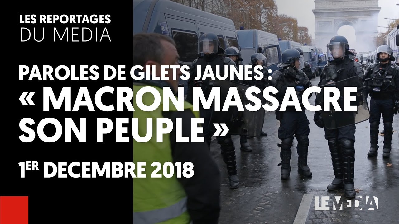 PAROLES DE GILETS JAUNES : 