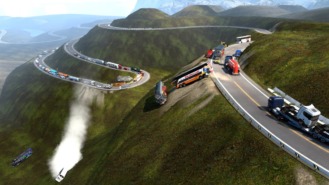 World’s Most Dangerous Roads | Deadliest Roads | Infernal Roads In Andes Peru
