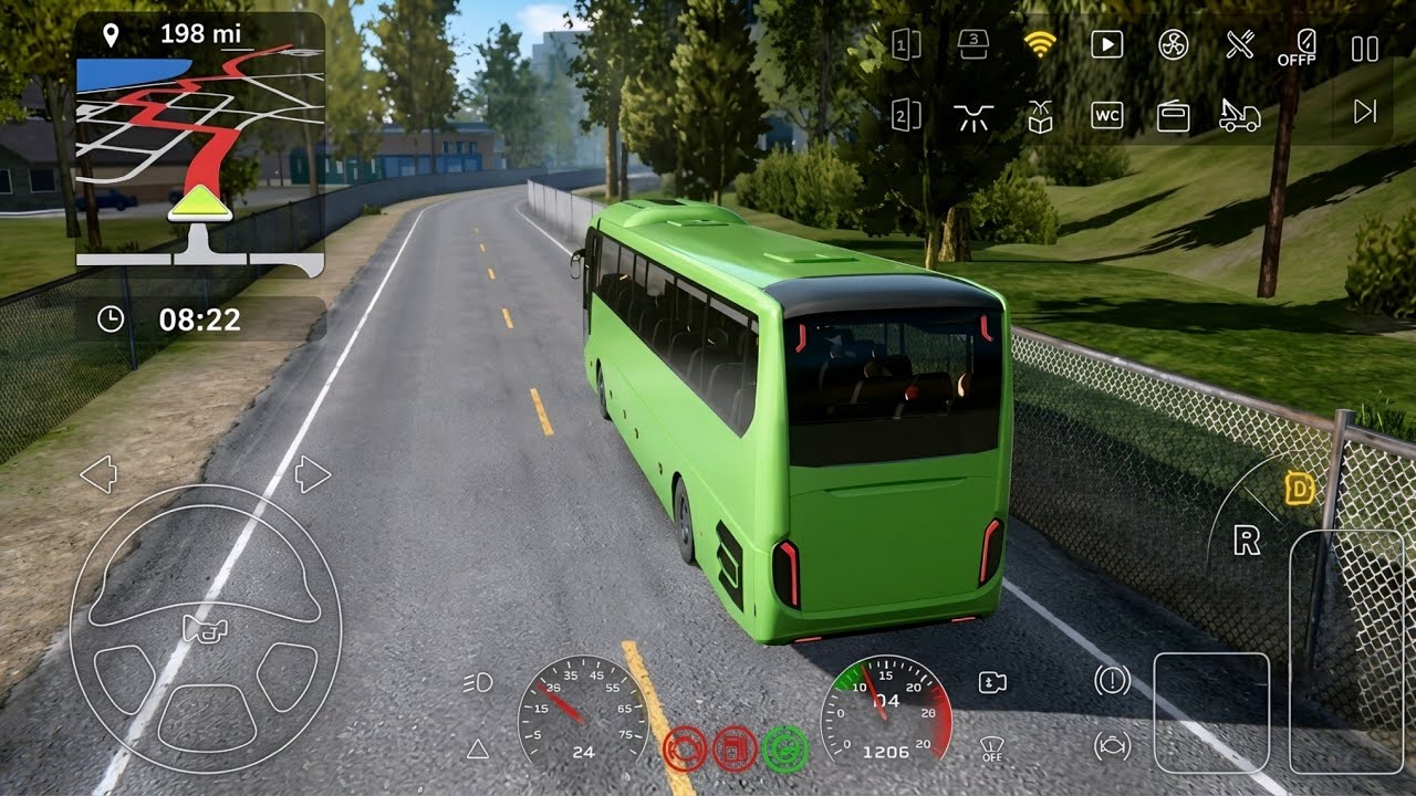 Realistic Bus Driving 2026 Mobile Game Bus Simulator: Coach Master HD Android Gameplay #androidgames