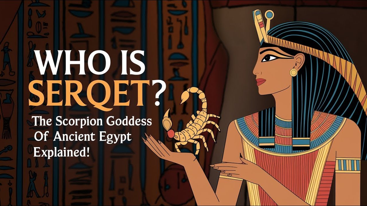 Who Is Serqet? The Scorpion Goddess of Ancient Egypt Explained!