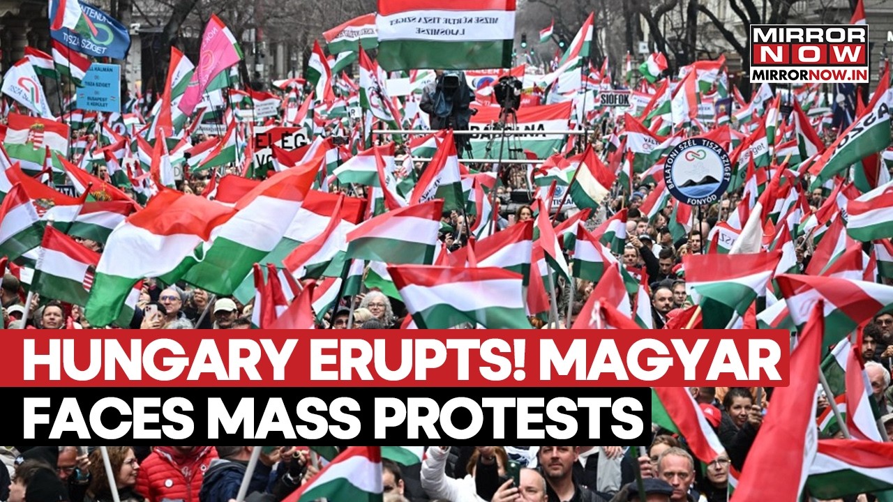 Протесты в Венгрии: тысячи людей выступают против конституционных реформ премьер-министра Виктора...